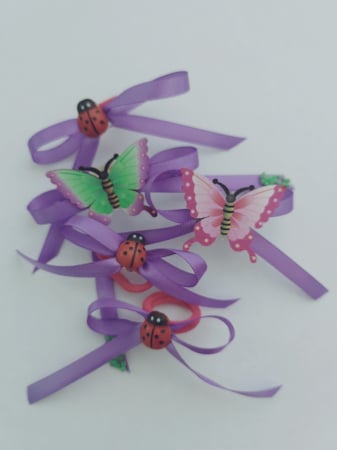 Accesorii Nou-Nascut [Copii 2-5 Ani] - Prinsori de Par cu Fundita