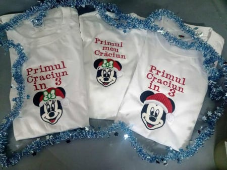 Stitch & Style – Broderii Moderne - Set aniversar primul Crăciun în 3