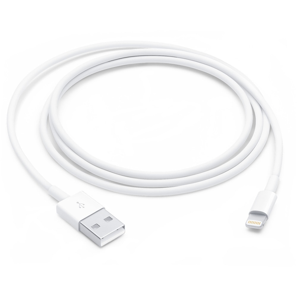 Cablu de date Apple, cu conector Lightning pentru iPhone, lungime 1m ORIGINAL [2]