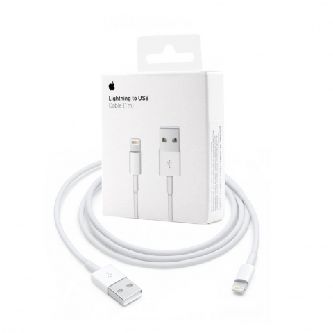 Incarcatoare Apple - Cablu de date Apple, cu conector Lightning pentru iPhone, lungime 1m ORIGINAL