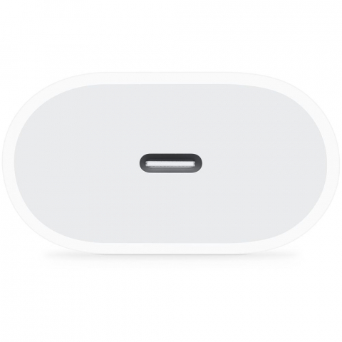 Incarcator,Apple iPhone, 20W, USB-C, Alb ORIGINAL [3]