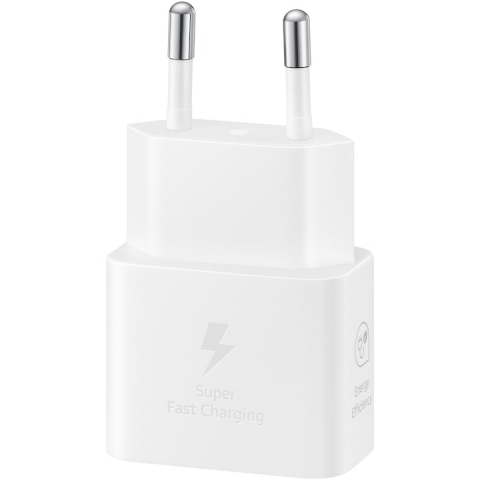 Incarcatoare Samsung - Incarcator Retea Samsung, 25W, 3A, 1 X USB-C, Alb ORIGINAL
