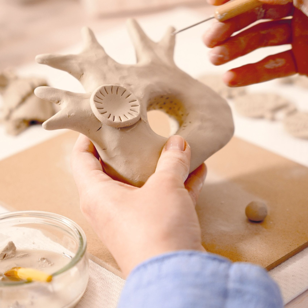 Atelier creativ 85 pentru adulti Modelaj in lut, Djeco [3]