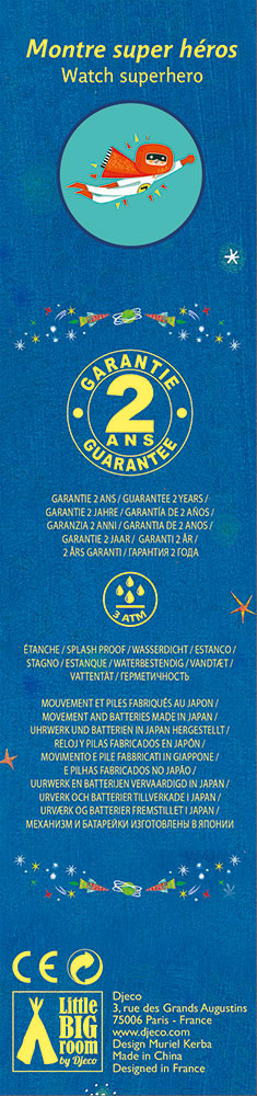 Ceas de mana Puterea supereroilor, Djeco [5]