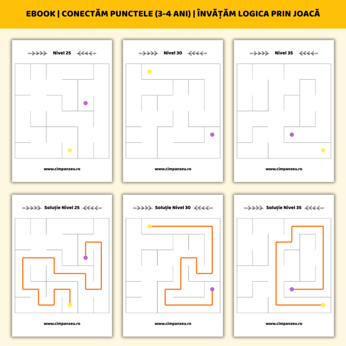 eBook | Conectăm Punctele (3-4 ani) | Învățăm Logica prin Joacă [2]