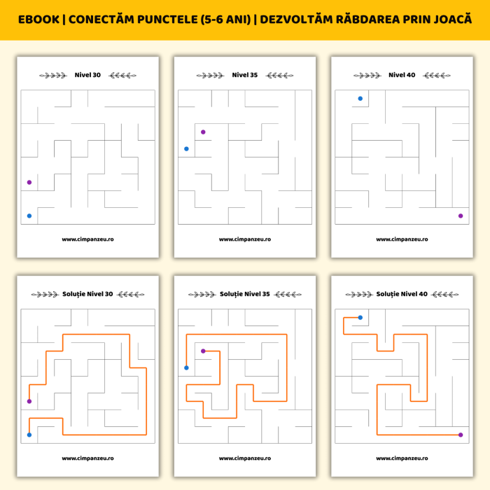 eBook | Conectăm Punctele (5-6 ani) | Dezvoltăm Răbdarea prin Joacă [2]