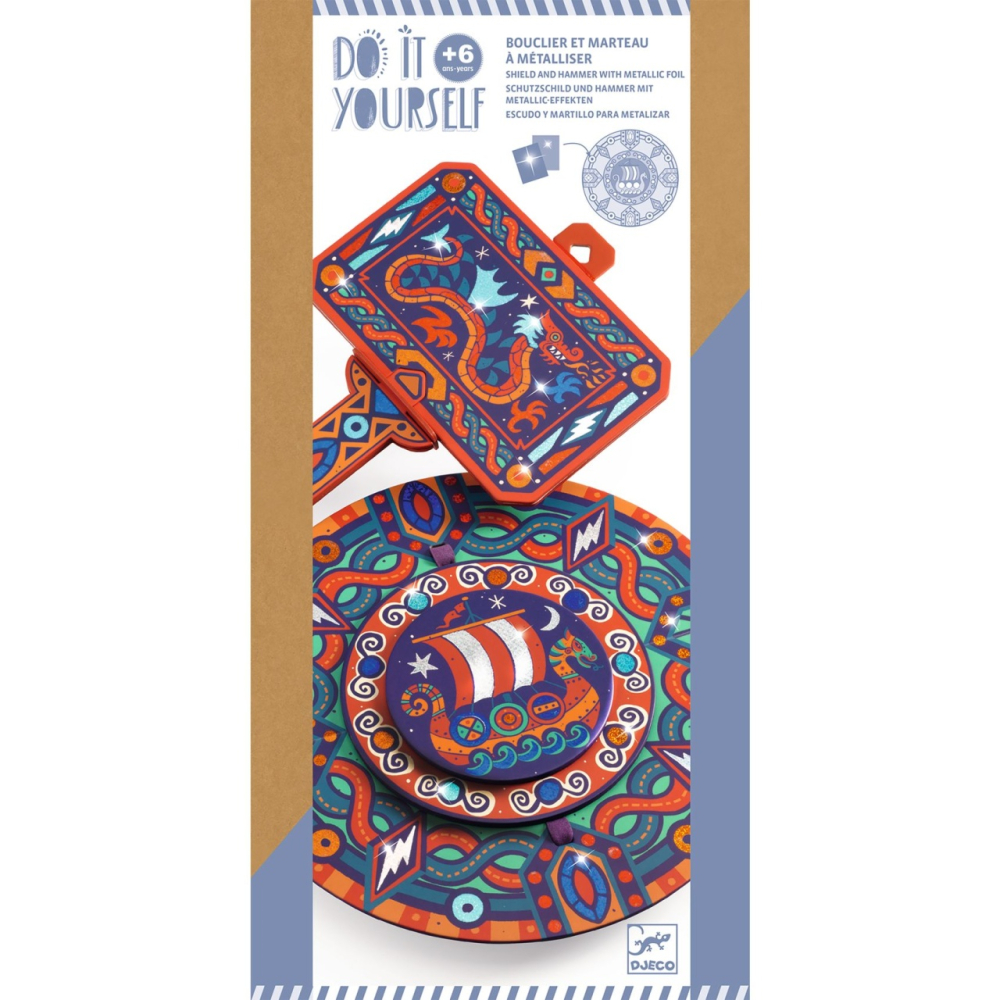 Joc creativ DIY Ca un viking, Djeco [4]