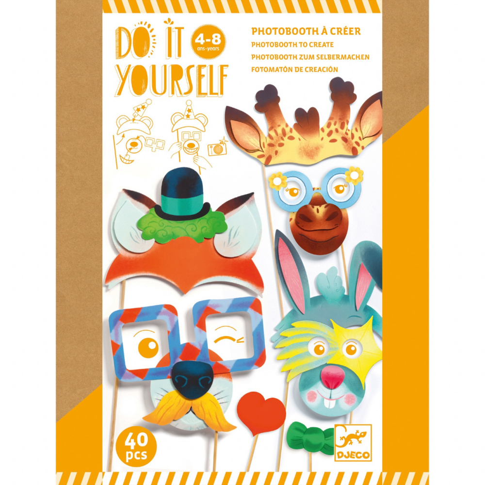 Joc creativ DIY Masti de petrecere, Djeco [2]