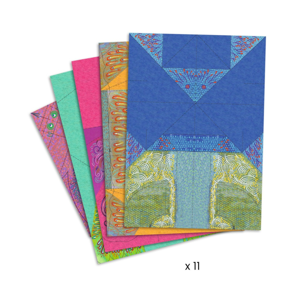 Joc creativ origami Pasari inaripate, Djeco [2]