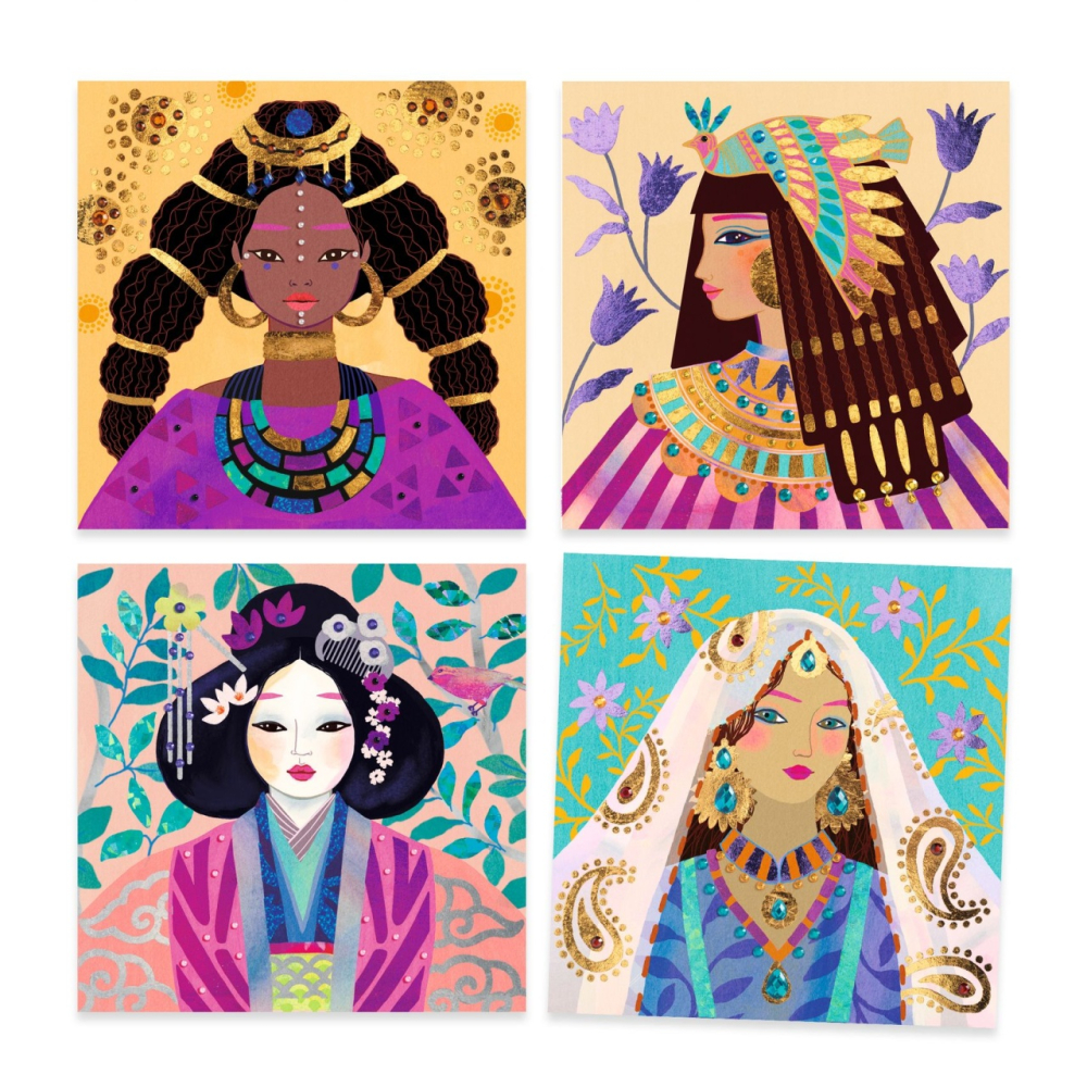 Joc creativ Portrete, Djeco [4]