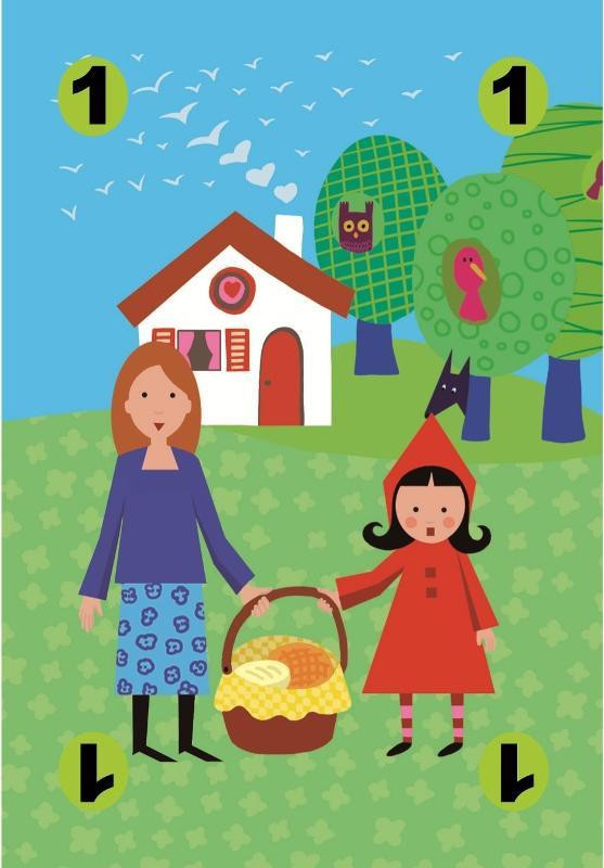 Joc de carti Scufita rosie, Djeco [4]