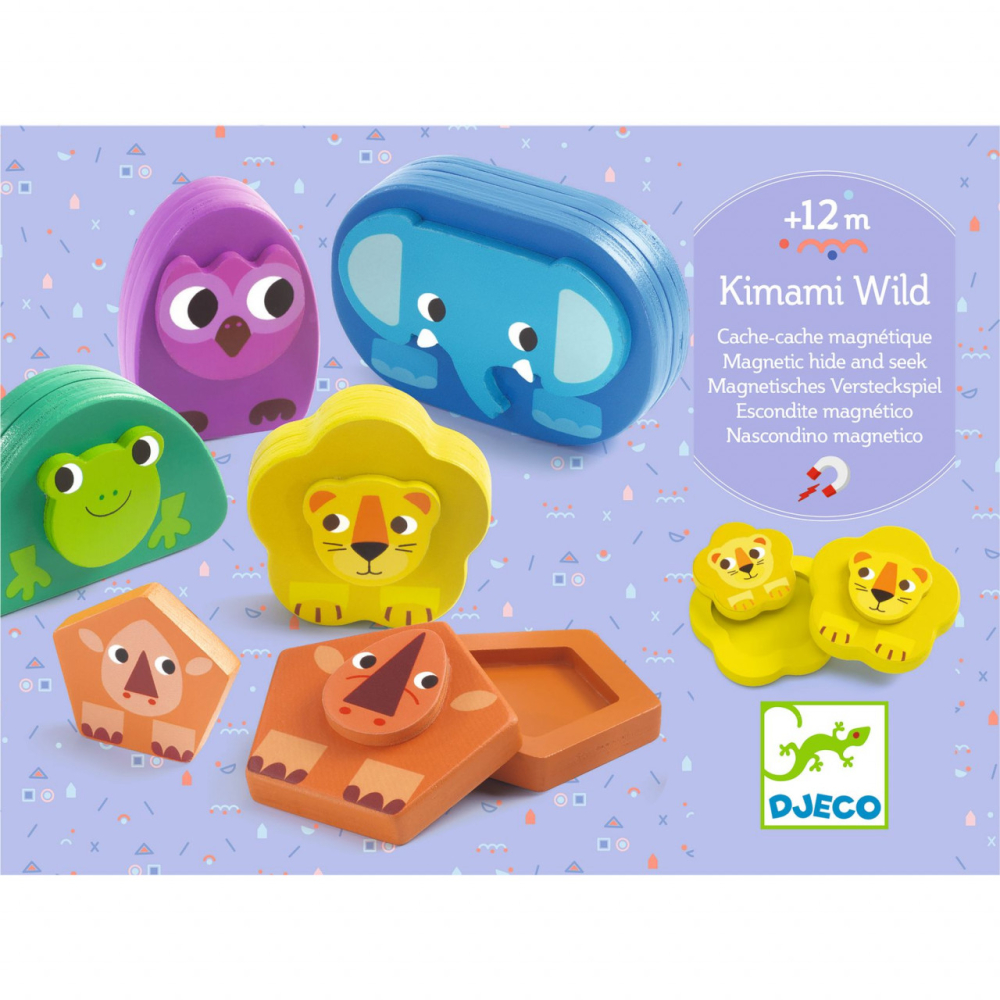 Jucarie educativa bebe Kimami Wild, Djeco [4]