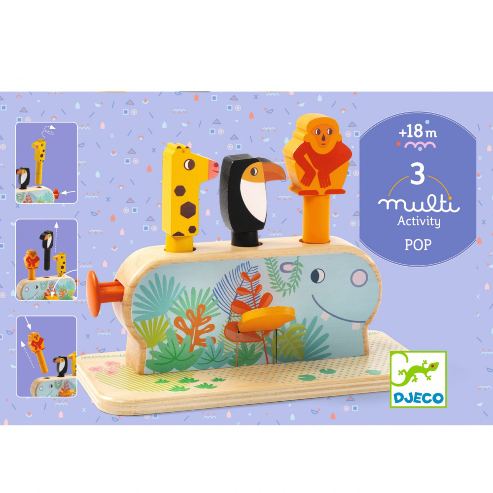 Jucarie pop-up Multi Pop, Djeco [4]