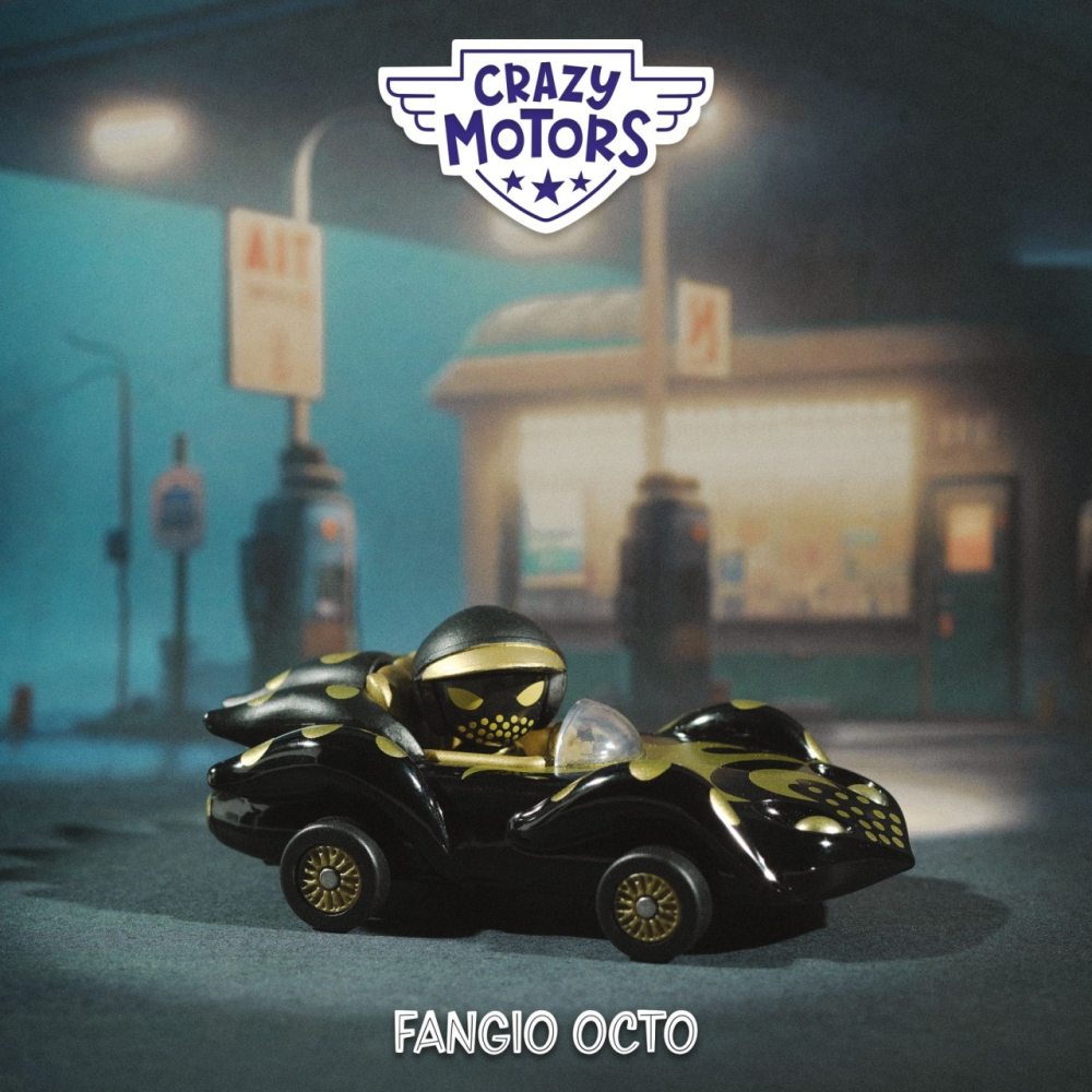 Masina de curse Fangio Octo Colectia Crazy Motors, Djeco [3]