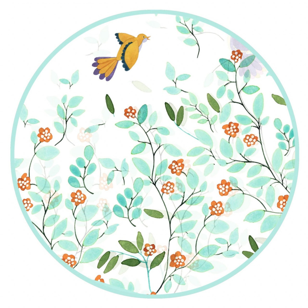 Pelerina de ploaie Flori si pasari, Djeco [5]