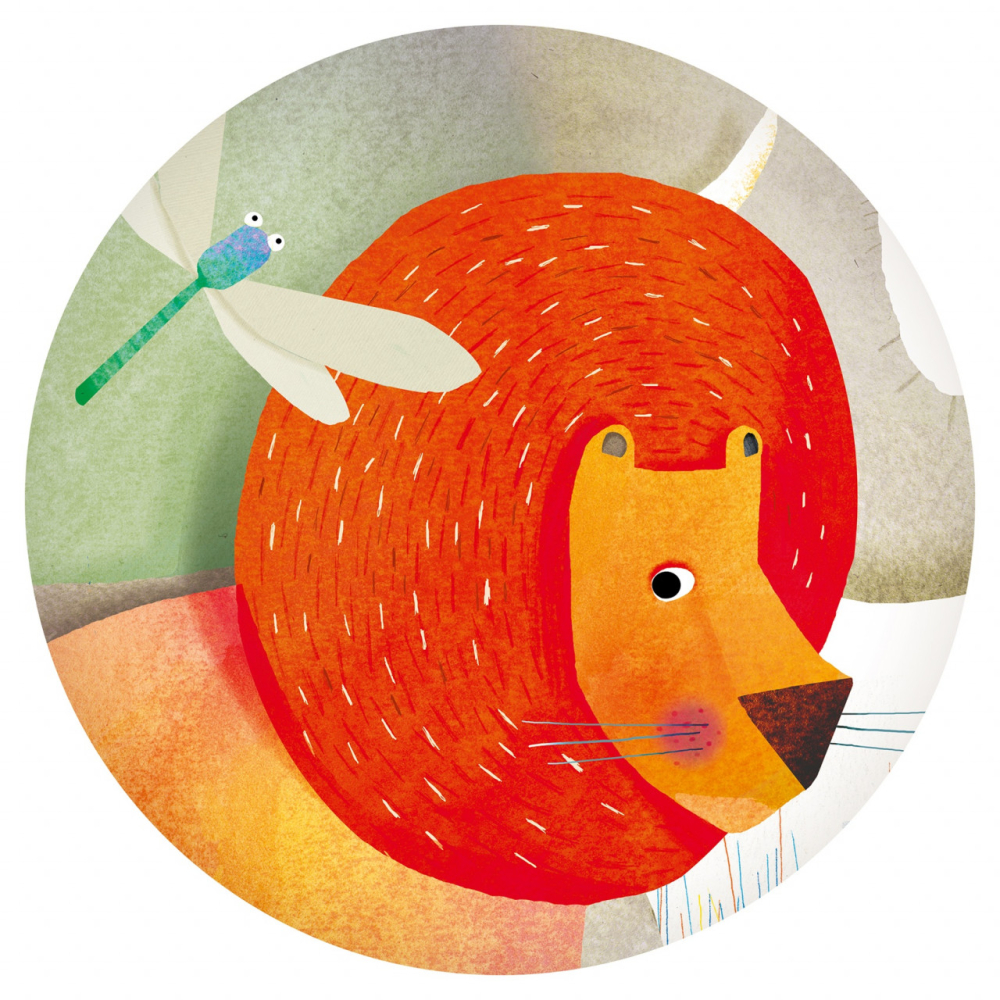 Puzzle gigant Parada animalelor, Djeco [4]