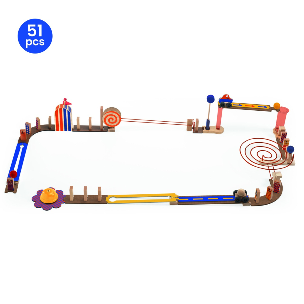 Set de constructie trasee Zig & Go Junior, Djeco [2]
