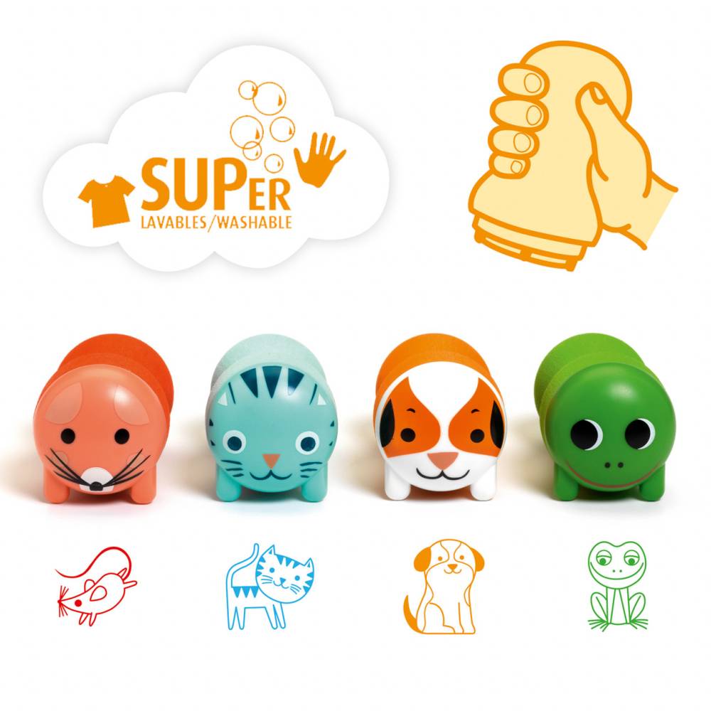 Set stampile pentru cei mici, Djeco [2]