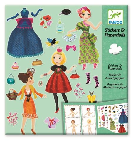 Abtibilduri repozitionabile Moda, Djeco [1]