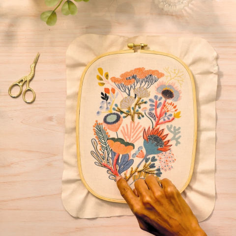 Atelier creativ 58 pentru adulti Broderie cu mărgele, Djeco [4]