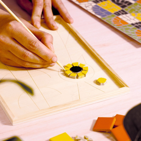 Atelier creativ 73 pentru adulti Mozaic artistic, Djeco [2]