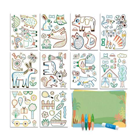 Atelier creativ Animale, Djeco [4]