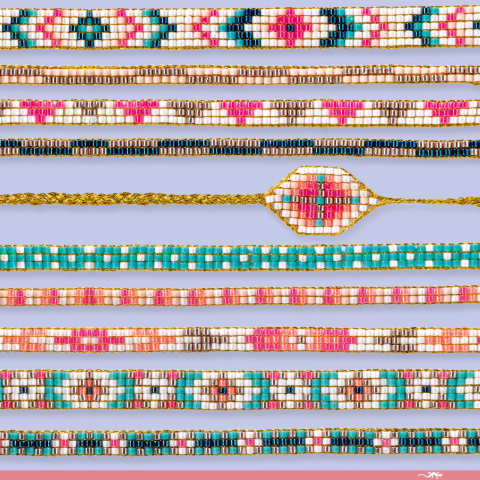 Atelier de confectionat bratari din margele, Djeco [4]