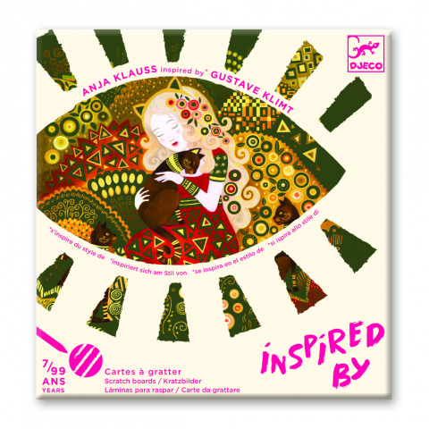 De Construit - Atelier de razuit Art Nouveau Inspired by Gustave Klimt, Djeco