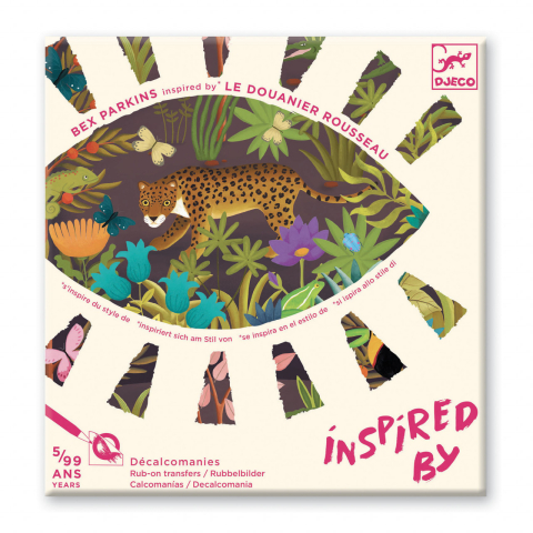 Seturi de Creatie - Atelier de transfer Arta naiva Inspired by Le Douanier Rousseau, Djeco