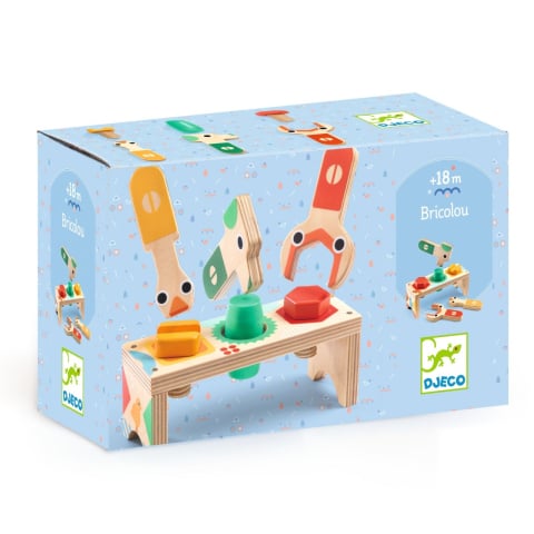 De Rol - Banc de lucru din lemn Bricolou, Djeco