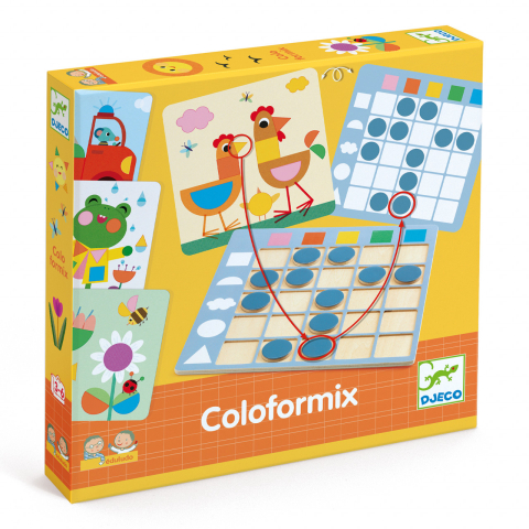 Educative - Coloformix, invata culorile, Djeco