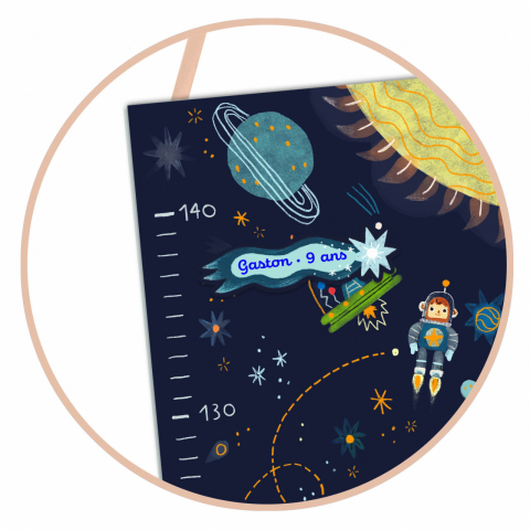 Decoratie camera copilului masuratoare Cosmos, Djeco [2]