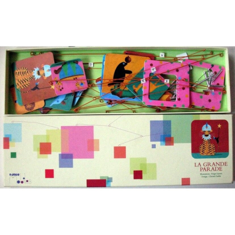 Decoratie mobila camera copilului Marea parada, Djeco [1]