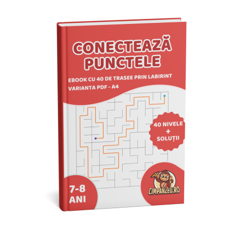 Produse Digitale (eBook) - eBook | Conectăm Punctele (7-8 ani) | Dezvoltăm Gândirea Analitică