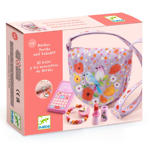 Rechizite - Geanta cu accesorii Birdie, Djeco