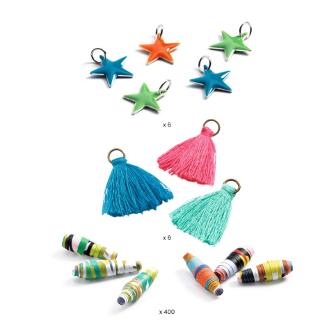 Joc creativ DIY bratari Pop si colorat, Djeco [3]