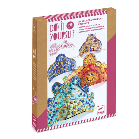Seturi de Creatie - Joc creativ DIY Diademe, Djeco