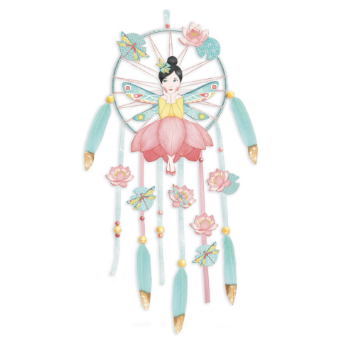 Joc creativ DIY Dreamcatcher Zana Lotus, Djeco [3]