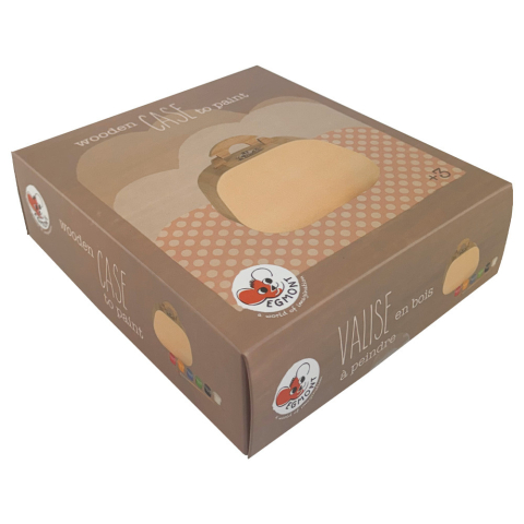 Joc creativ gentuta din lemn de pictat, Egmont Toys [1]