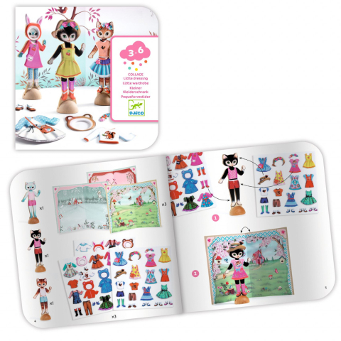 Joc creativ Mica garderoba, Djeco [3]