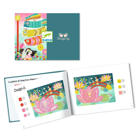 Joc creativ mozaic Arta japoneza, Djeco [1]
