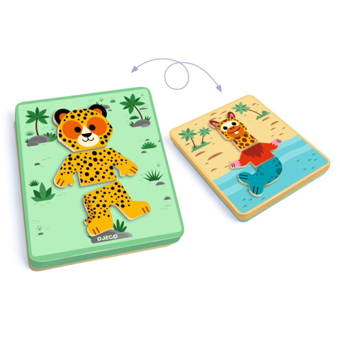 Joc cu magneti Mix'n'match, Djeco [2]