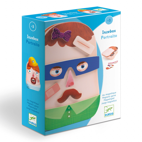 Puzzle - Joc cu magneti Portraito, Djeco