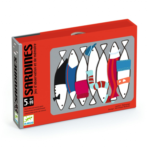 De Societate - Joc de carti Sardine, Djeco