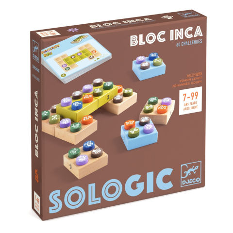 De Logica - Joc de logica Bloc Inca, Djeco