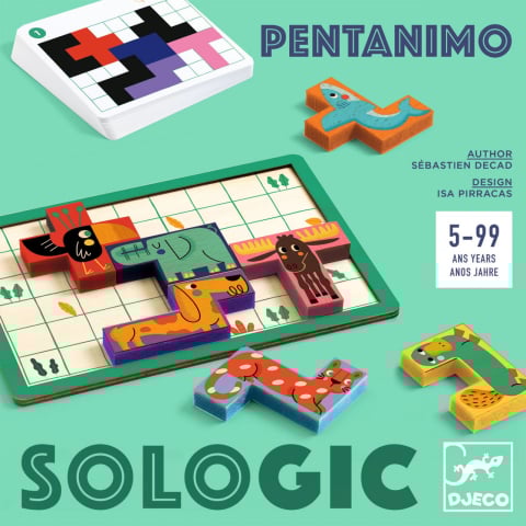 De Logica - Joc de logica Pentanimo, Djeco