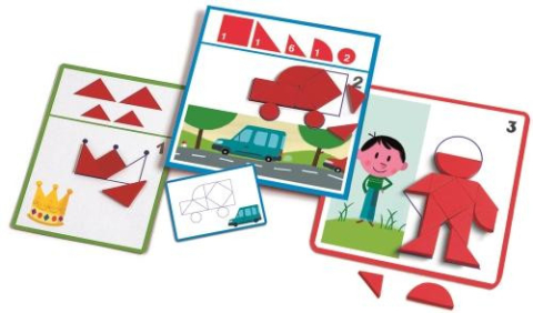 Joc Eduludo Forme geometrice, Djeco [3]