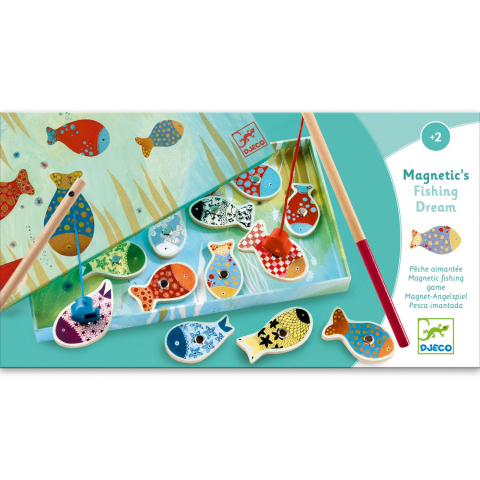 Joc magnetic de pescuit Fishing dream, Djeco [3]