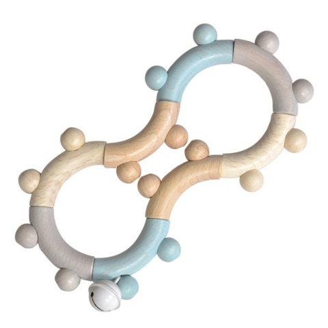 De Bebe - Jucarie bebe zornaitoare albastra, Egmont Toys