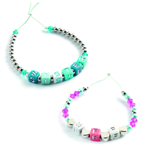 Margele litere argintii, Djeco [1]